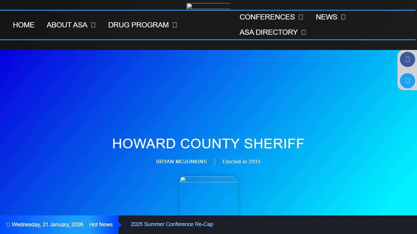 HOWARD COUNTY SHERIFF – Arkansas Sheriff Association